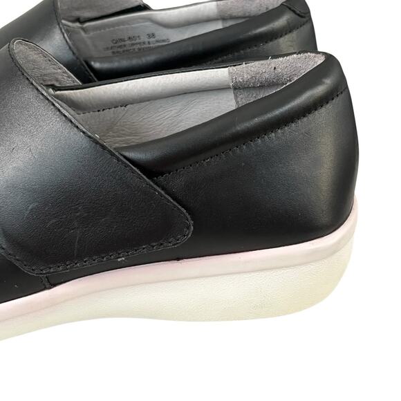 Alegria by PG-Lite QIN-601 Slip On Shoe 38 US 8-8.5 M Black Napa Leather Comfort - Picture 10 of 15